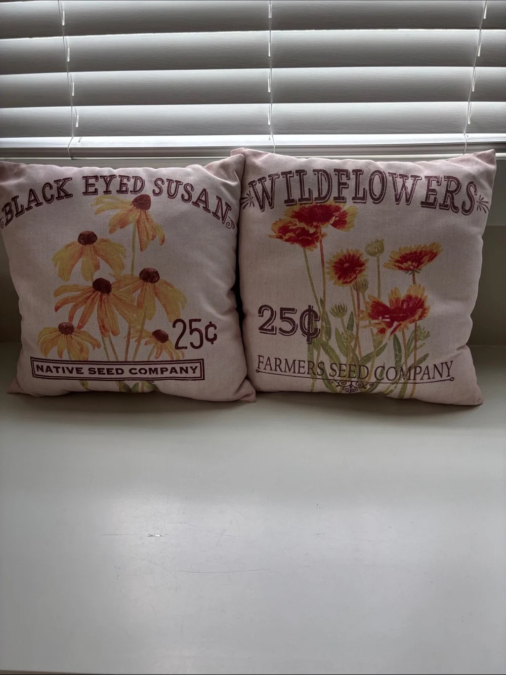 Pier 1 - PILLOWS - bundle/2 - seed pack designs